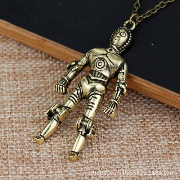 *LAST CHANCE*Star Wars CP3O Necklace - Picture 3 of 3